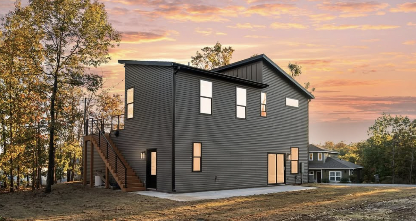 Rear Elevation & Balcony Stair